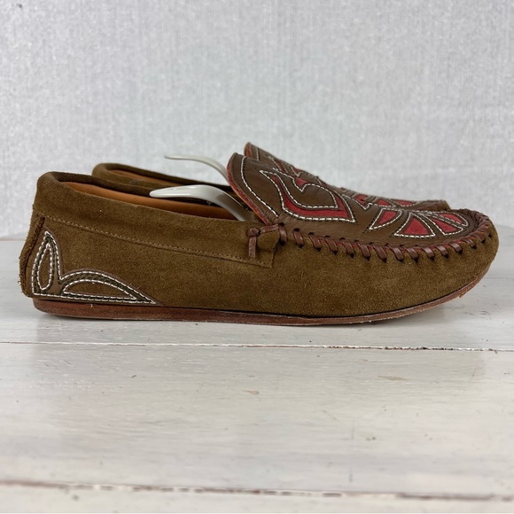480iagu Isabel Marant FINHA etoile nubuck slip on loafers women size 38 - Picture 1 of 12